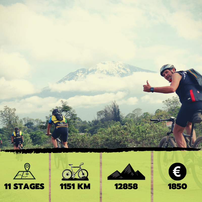Kilimanjaro Bike Trail, infohead, Kilimanjaro, bicycle, thumbs up