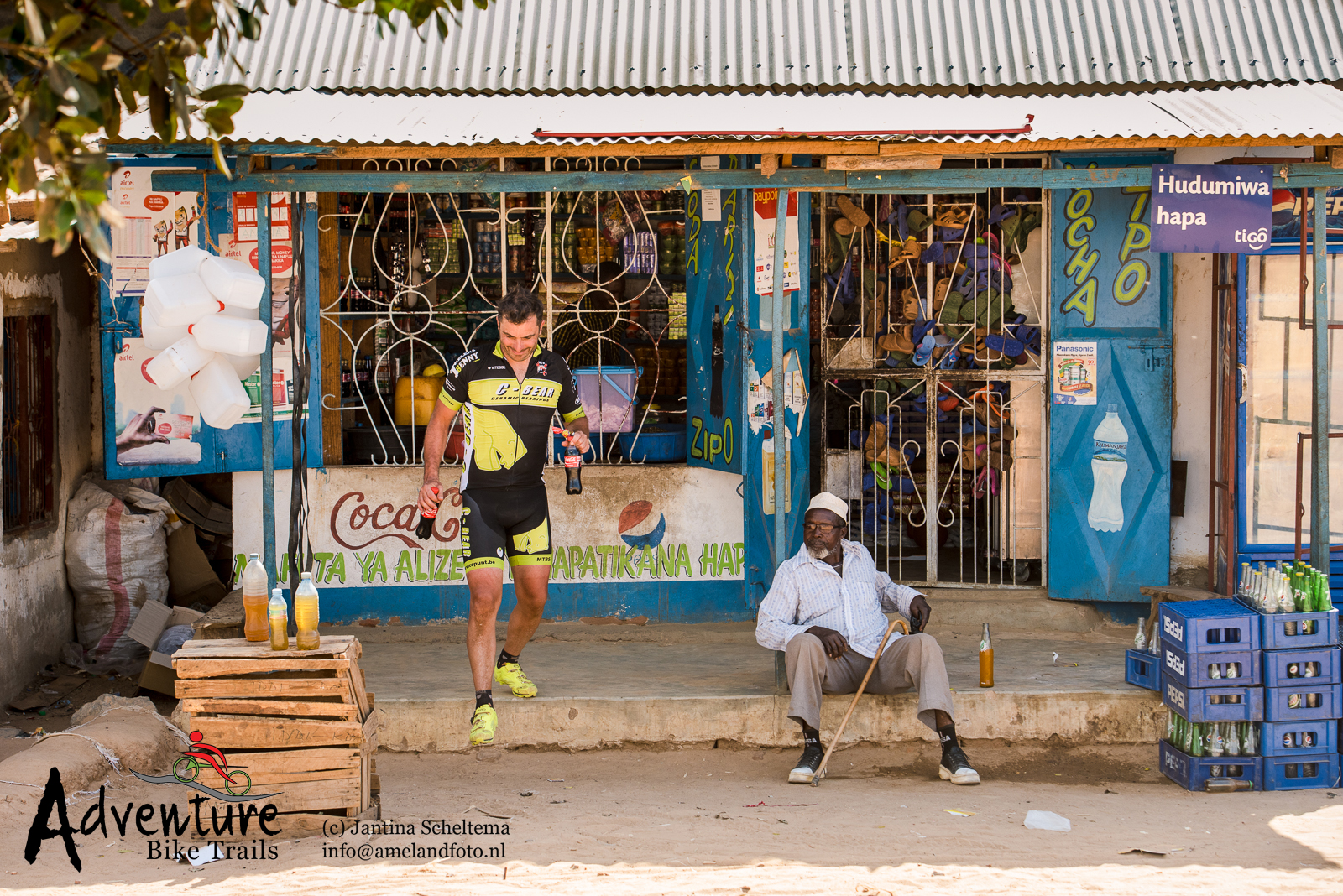 Local shop, Adventure Bike Trails, Tanzania